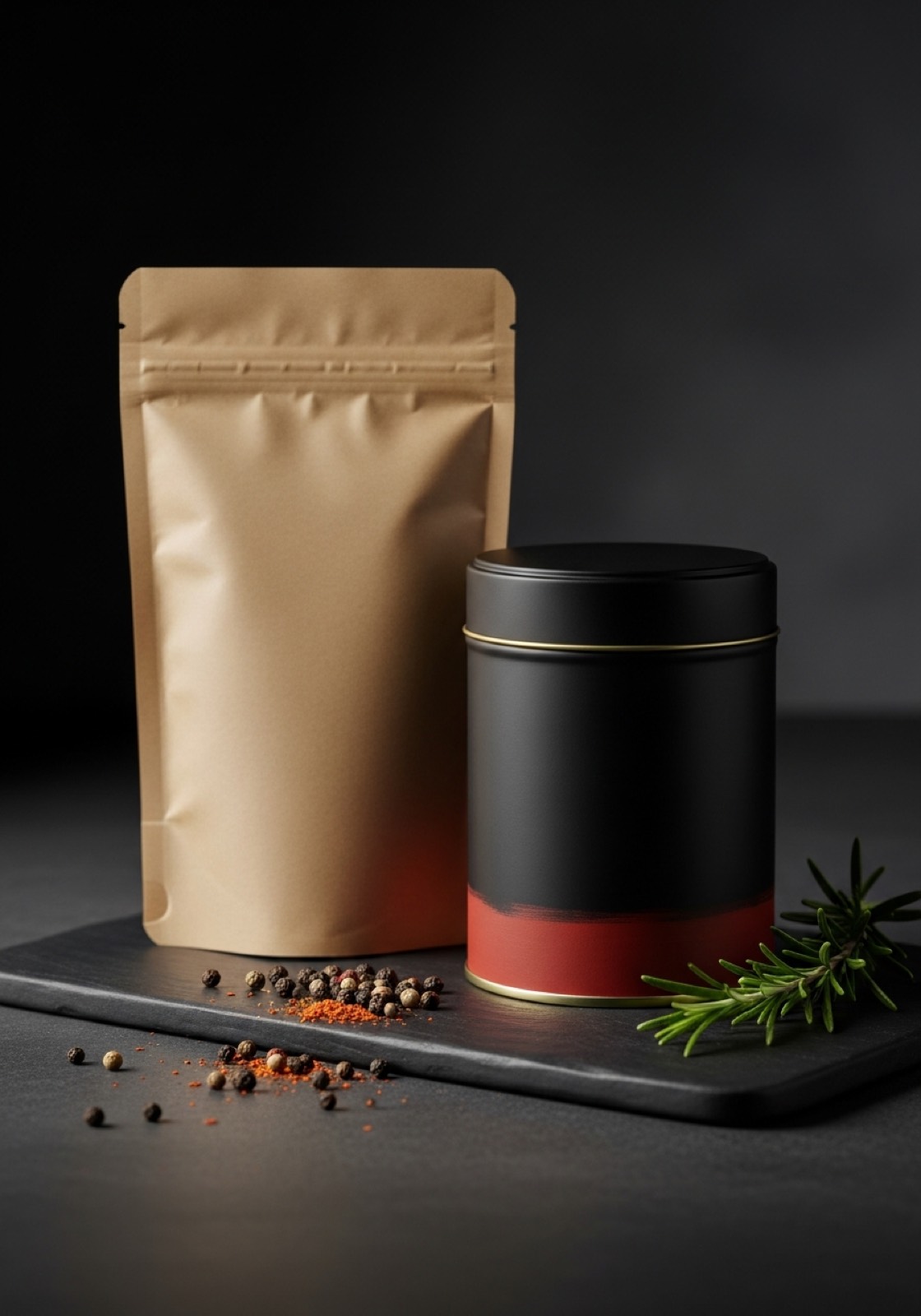 Ankerbusch Signature Rub Dose vor dunklem Hintergrund