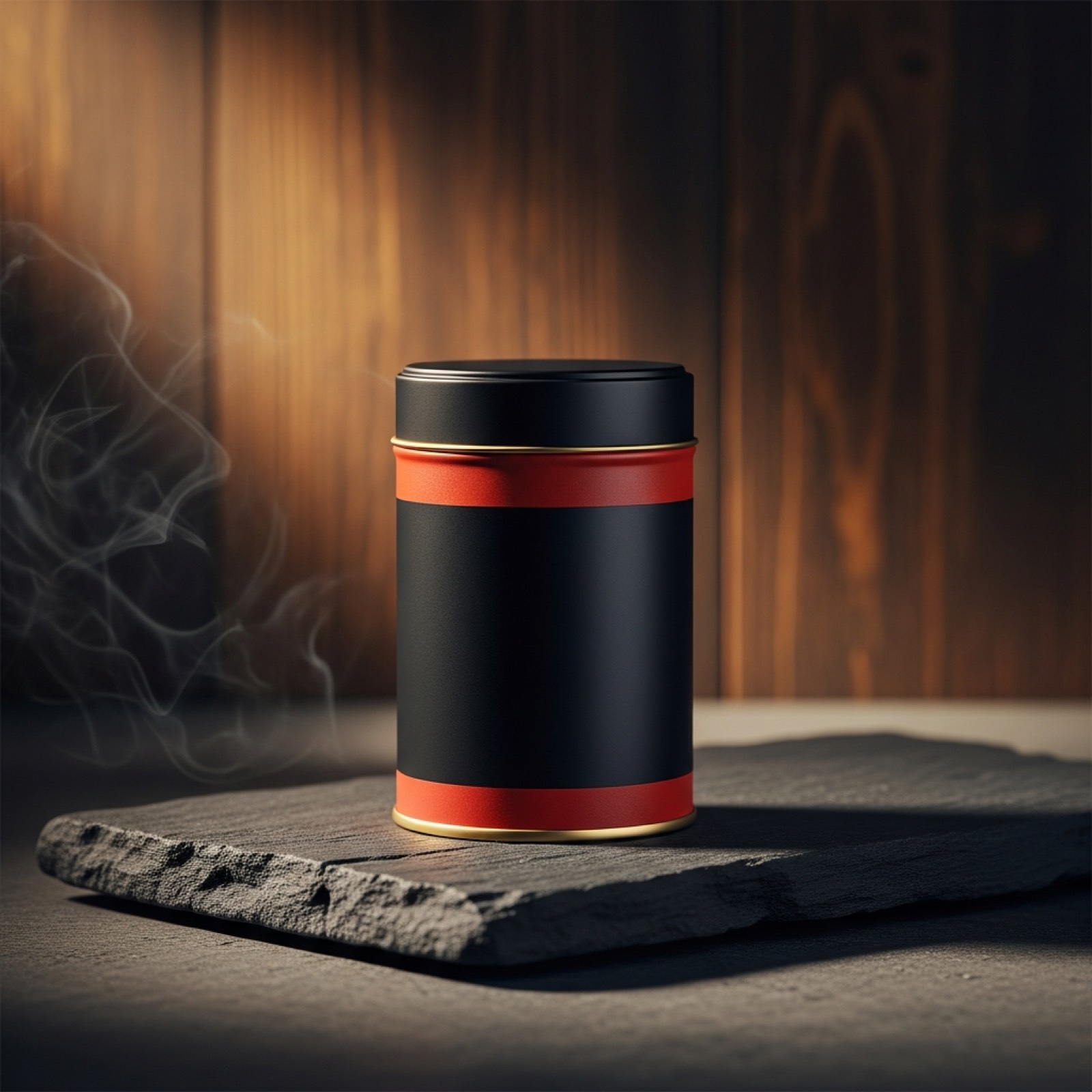 Ankerbusch spice tin with smoke